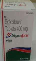 Spegra Tablets - Sofosbuvir 400mg, White, 28 Tablets | Effective Treatment, Reliable Source, Convenient Packaging