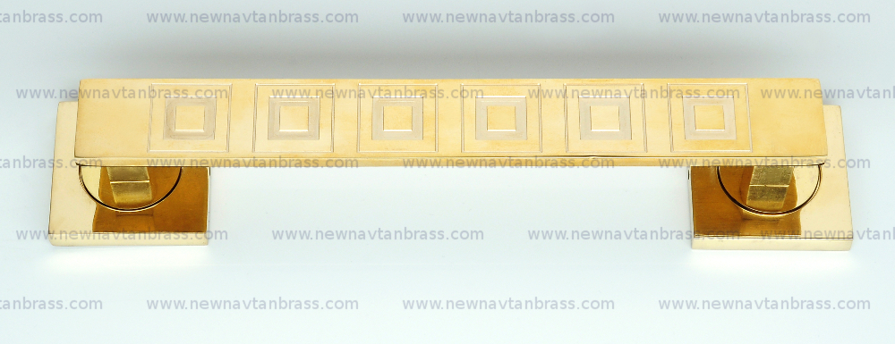 Brass Finished Main Door Handle