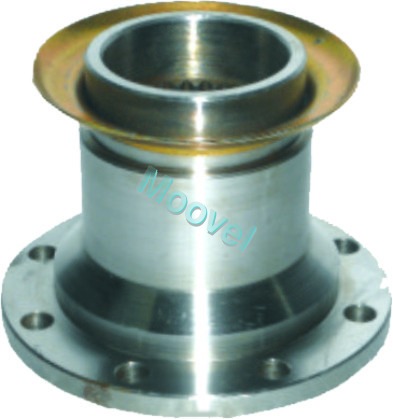 Centre Coupling Flange - Stainless Steel, 500-2000 Grams Weight Range | Silver Round Rigid Design