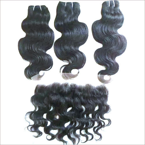 Single Donor Black Body Wave Human Hair Extension