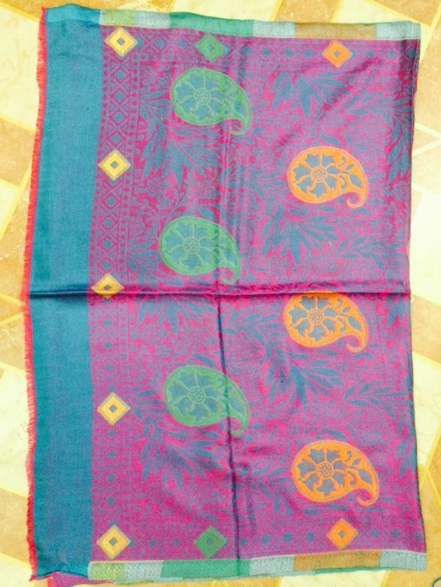 Kashmiri Jamawar Viscose Stole