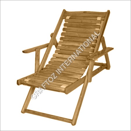 Sheesham Wood Lounger