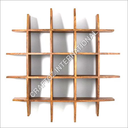Sheesham Wood Wall Shelf
