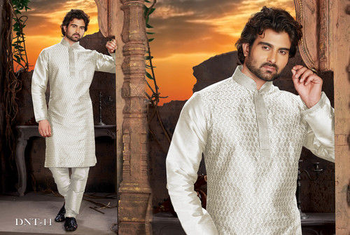 Mens Shirt Kurta Cotton Fabric Indian Ethnic Dress Mens Tunic Kurta Pajama  Plain | eBay