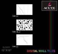 Kitchen Wall Tiles - Ceramic, 300x450 Mm, Premium White Glazed Finish | Smooth Surface, Durable Quality, 10-year Warranty