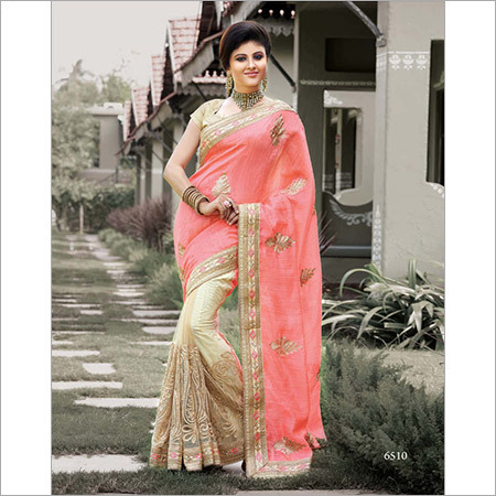 Embrodered Silk Saree