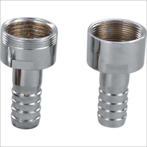 Brass Nozzle - 15 mm Size, Chrome Plated Finish | Single Connection, 7-Year Warranty from Allied Collection