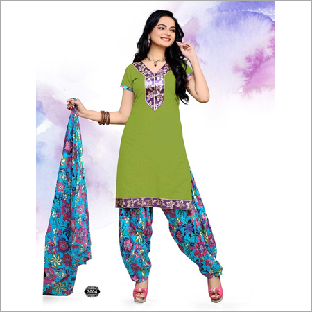 Cotton Patiyala Salwar Kameez