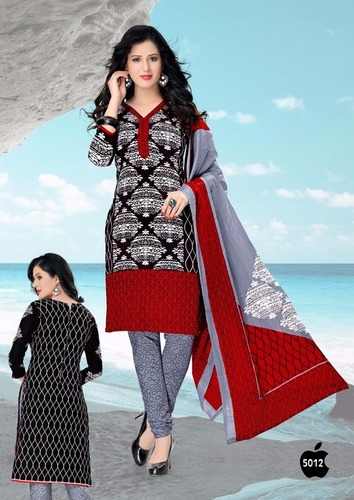 Special White & Black Cotton Dress