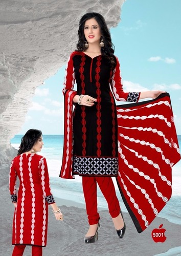 Unstitched Cotton Suits Wholesale
