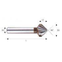 Counter Sink Cutter - Color: Silver