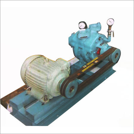 Vacuum Pump Fitted With Pulley