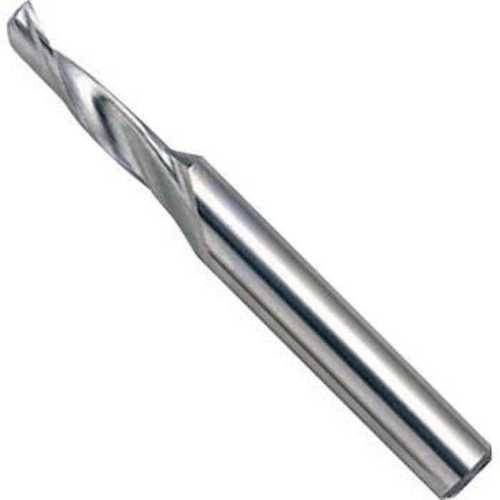 Hss-E Single Flute Endmill - Color: Black & Silver