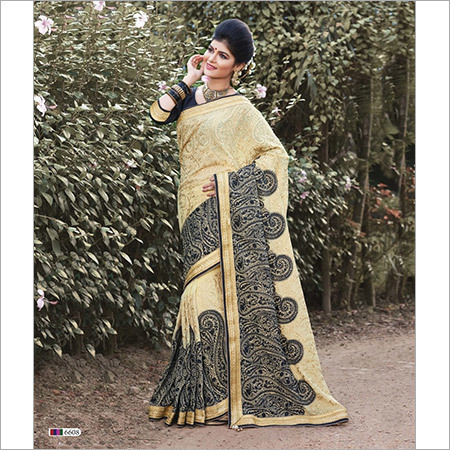 Georgette Viscose Saree