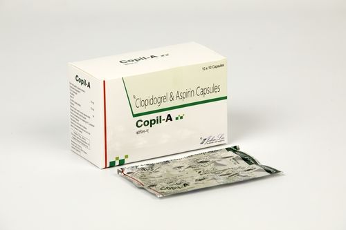 Clopidogrel 75 MG +Aspirin 75MG  Capsules