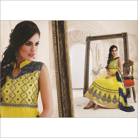 Anarkali Embroidered Salwar Kameez