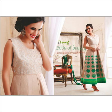 Anarkali Embroidered Salwar Kameez