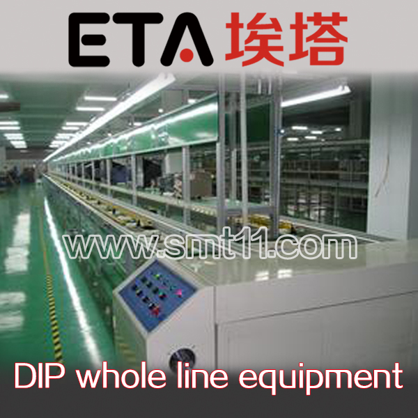 DIP assembly line, doubel sides for PCB/SMT/LED inserting line