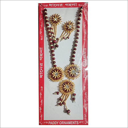 Necklace With Earring Set - Alloy, 18 Inches, Red | Elegant Design, Stud Earrings, Matching Set, Occasional Wear
