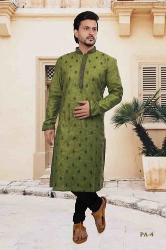 Green Fancy Kurta Pajama