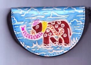 Cosmetic Leather Pouch