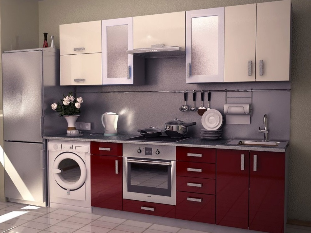 International Style Modular Kitchen