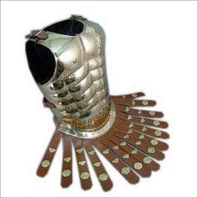 Brass Royal Greek Armor Muscled Cuirass