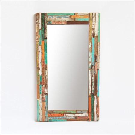 Boat Wood Mirror