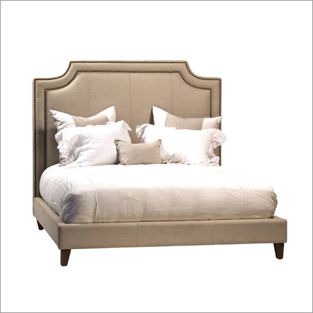 Linen Upholstered Bed Frame Eastern King