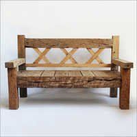 Teak X Bench