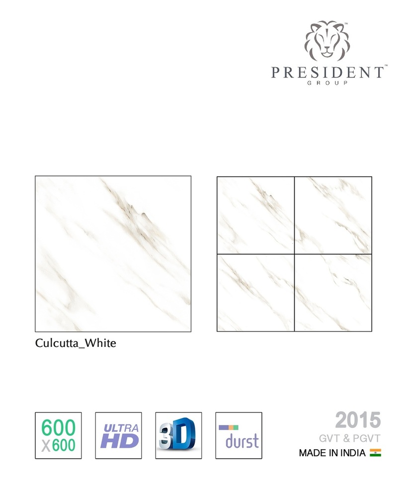 Calcutta White Porcelain Tile