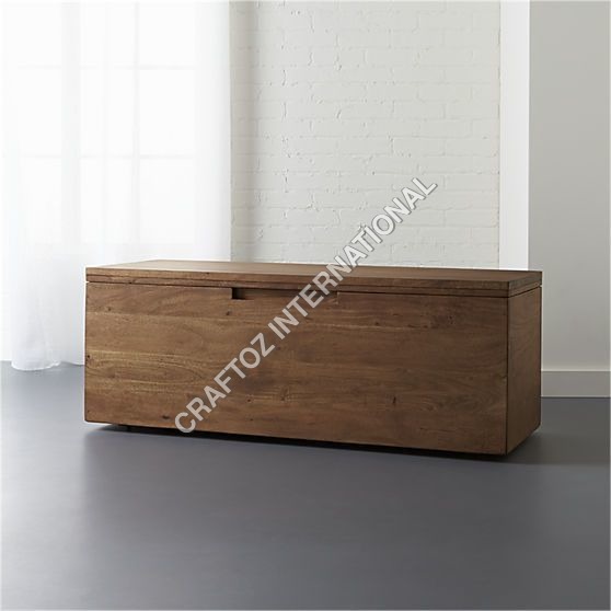 Acacia Wood Bedroom Bench