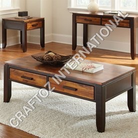 Acacia Wood Central Table