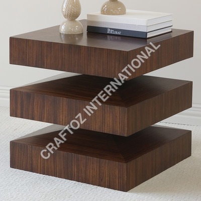 Acacia Wood Corner Table