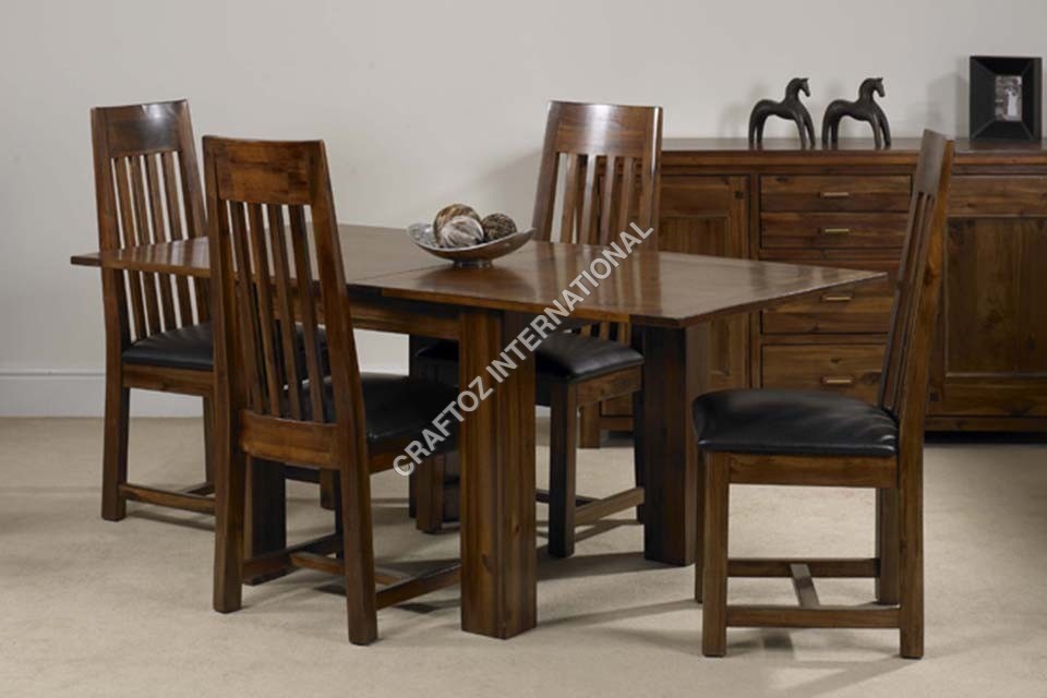 Acacia Wood Dining Set