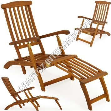 Acacia Wood Lounger
