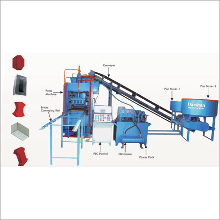 Fully Automatic Fly Ash Bricks Blocks Machine