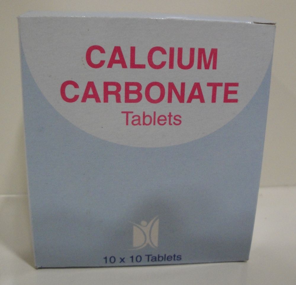1.5 gm Calcium Carbonate Tablets