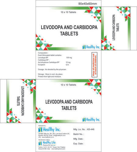 Carbidopa And Levodopa Tablets Ip Store In Cool