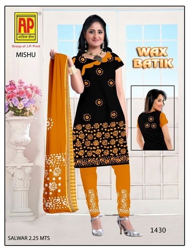 Cotton Wax Batik Dress