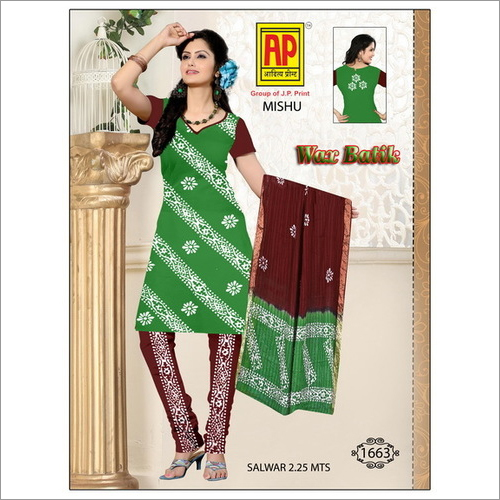 Cotton Wax Batik Dress