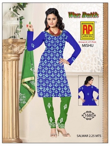 Cotton Wax Batik Dress