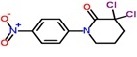 3,3-Dichloro-1-4-nitrophenyl-2-piperidinone