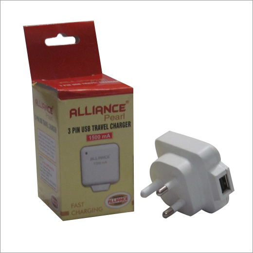 3 Pin USB Charger 1500 MA
