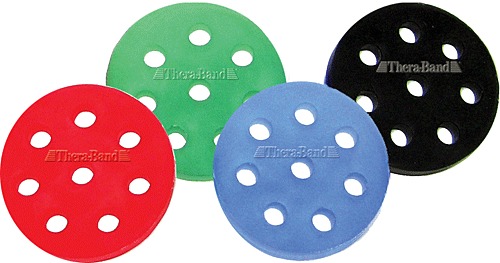 Hand Exercises - Elastic Polymer 7-8cm, Red Green Blue Black | Progressive Resistance, Hot/Cold Therapy, Durable Design