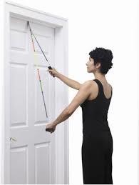 Shoulder Exercises - Plastic Rope Pulley, Black Markings, Progressive Resistance, Easy Setup