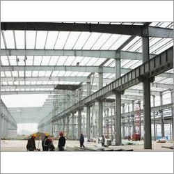 Grey Prefabricated Steel Structure