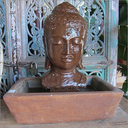 Stone Buddha Table Fountain