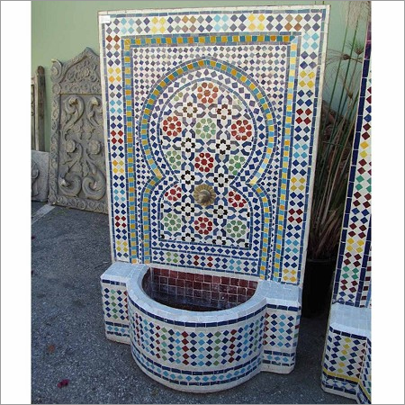 Mosaic Tile Fountain, Morocco