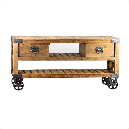Reclaimed Wood Plasma TV Stand By SHRIMAN EXPORTS